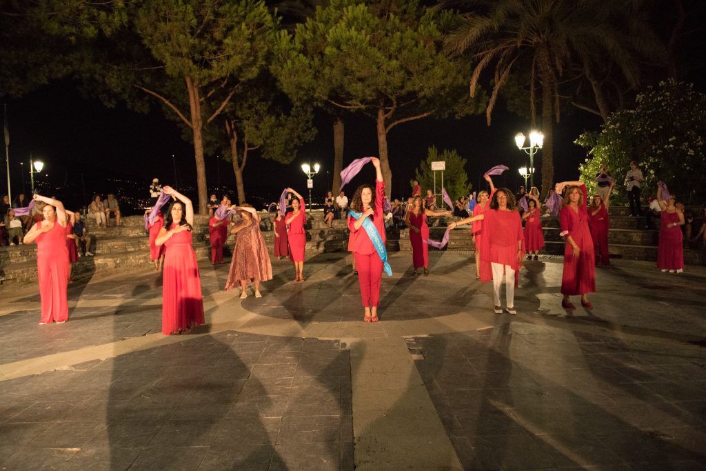il flashmob Yallah a Santa Margherita