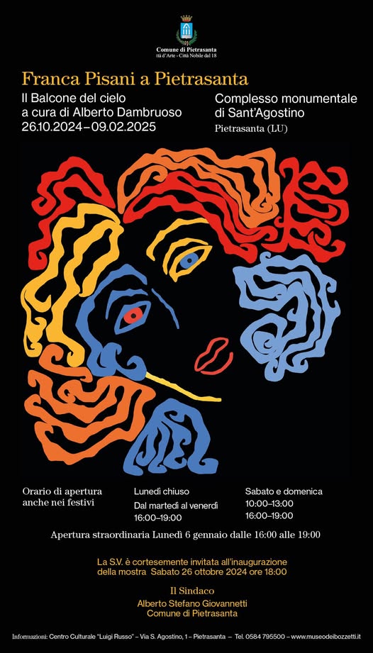 teleri in mostra a Pietrasanta locandina